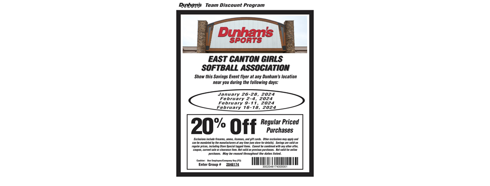 DUHNAM'S  COUPONS