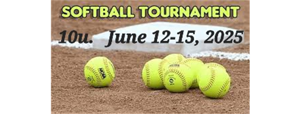 10u 2025 TOURNAMENT DATES